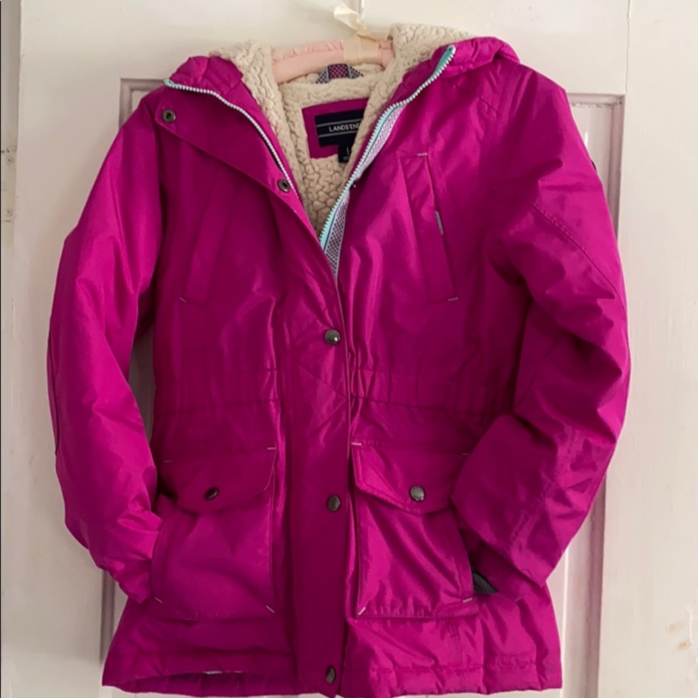 Girls Lands End Winter Coat